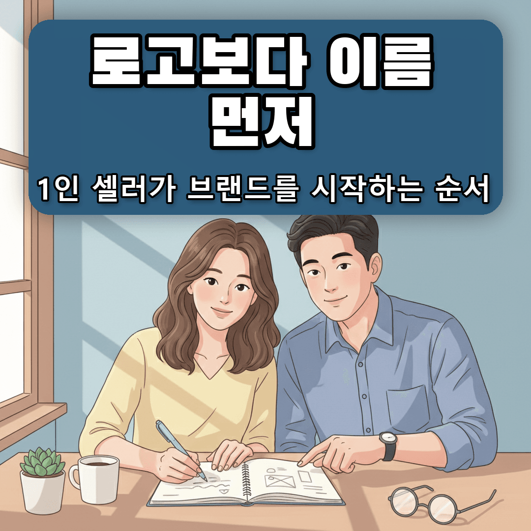 1인 셀러 브랜드 만들기