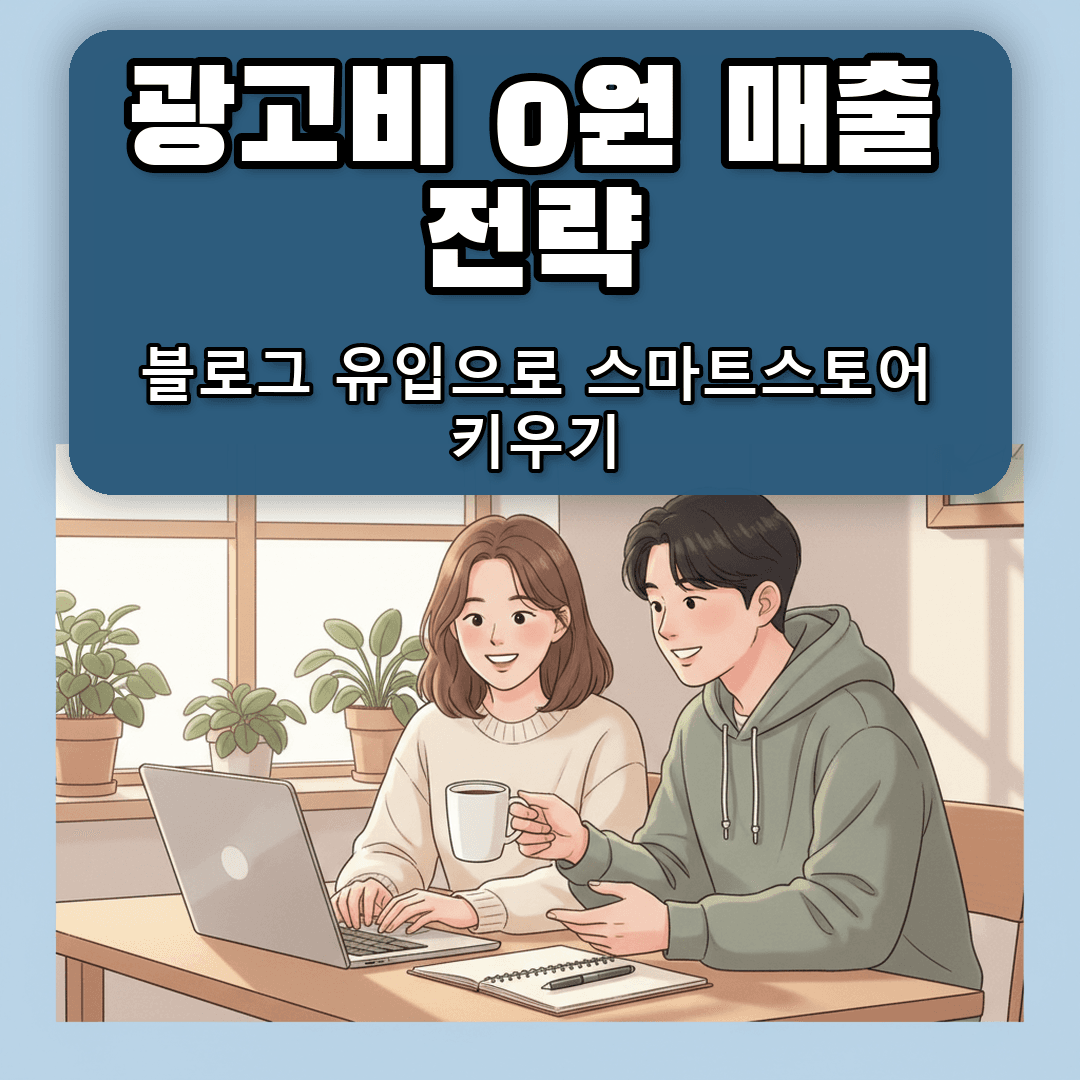 블로그 유입으로 매출